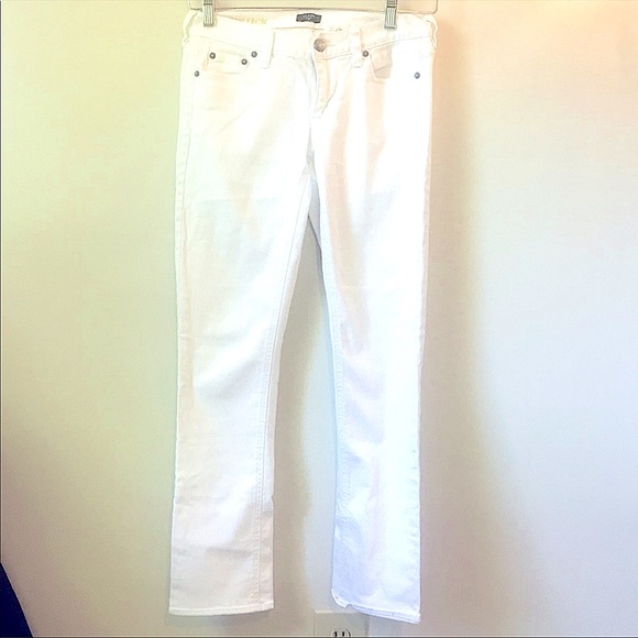 EUC J. Crew Matchstick White Jeans - Picture 5 of 8